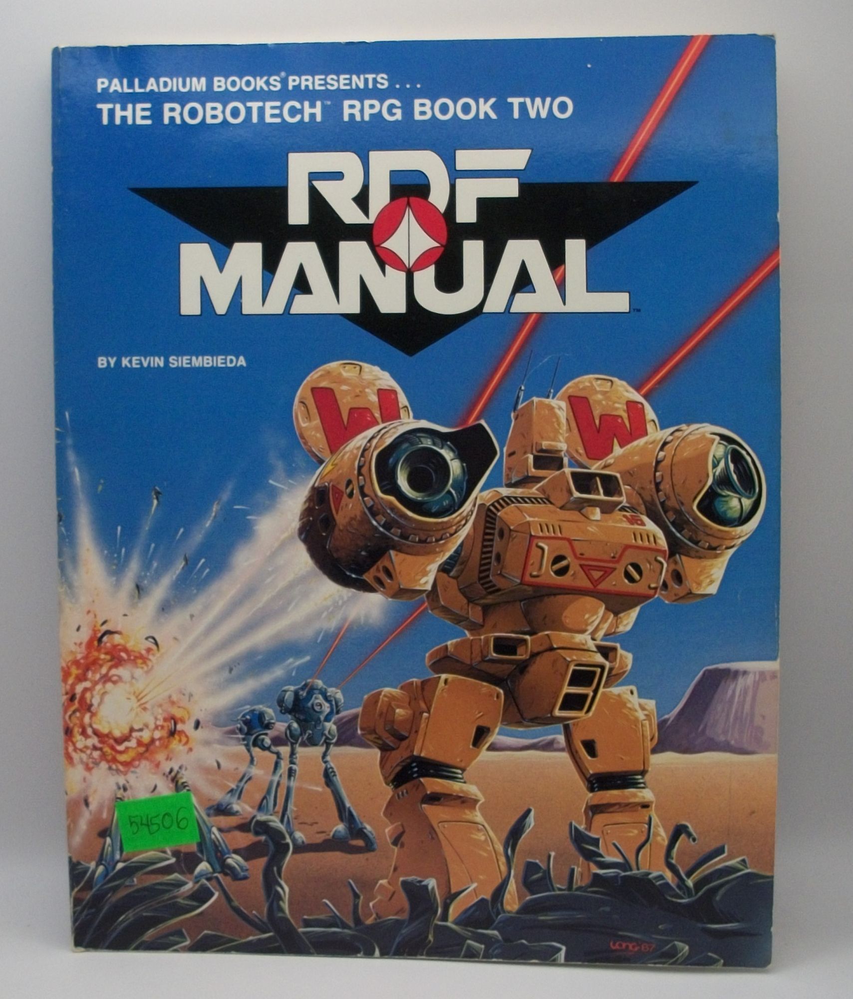 The Robotech RPG Book Two RDF Manual | Kevin Siembieda