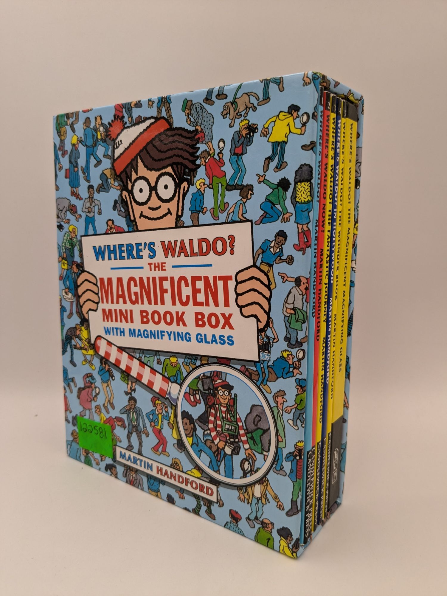 Where's Waldo? The Magnificent Mini Book Box with Magnifying Glass