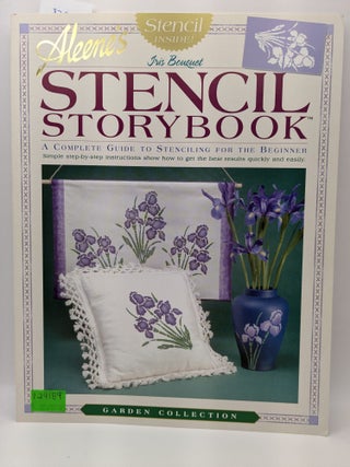 Item #124184 Aleene's Stencil Storybook - Garden Collection - Iris Bouquet ((#55-108