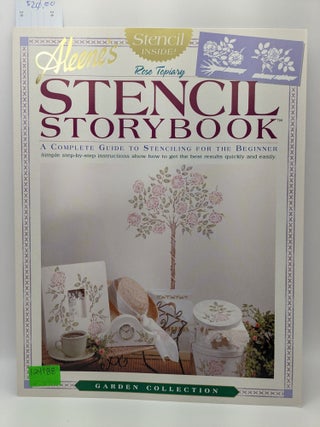 Item #124188 Aleene's Stencil Storybook - Garden Collection - Rose Topiary (#55-103