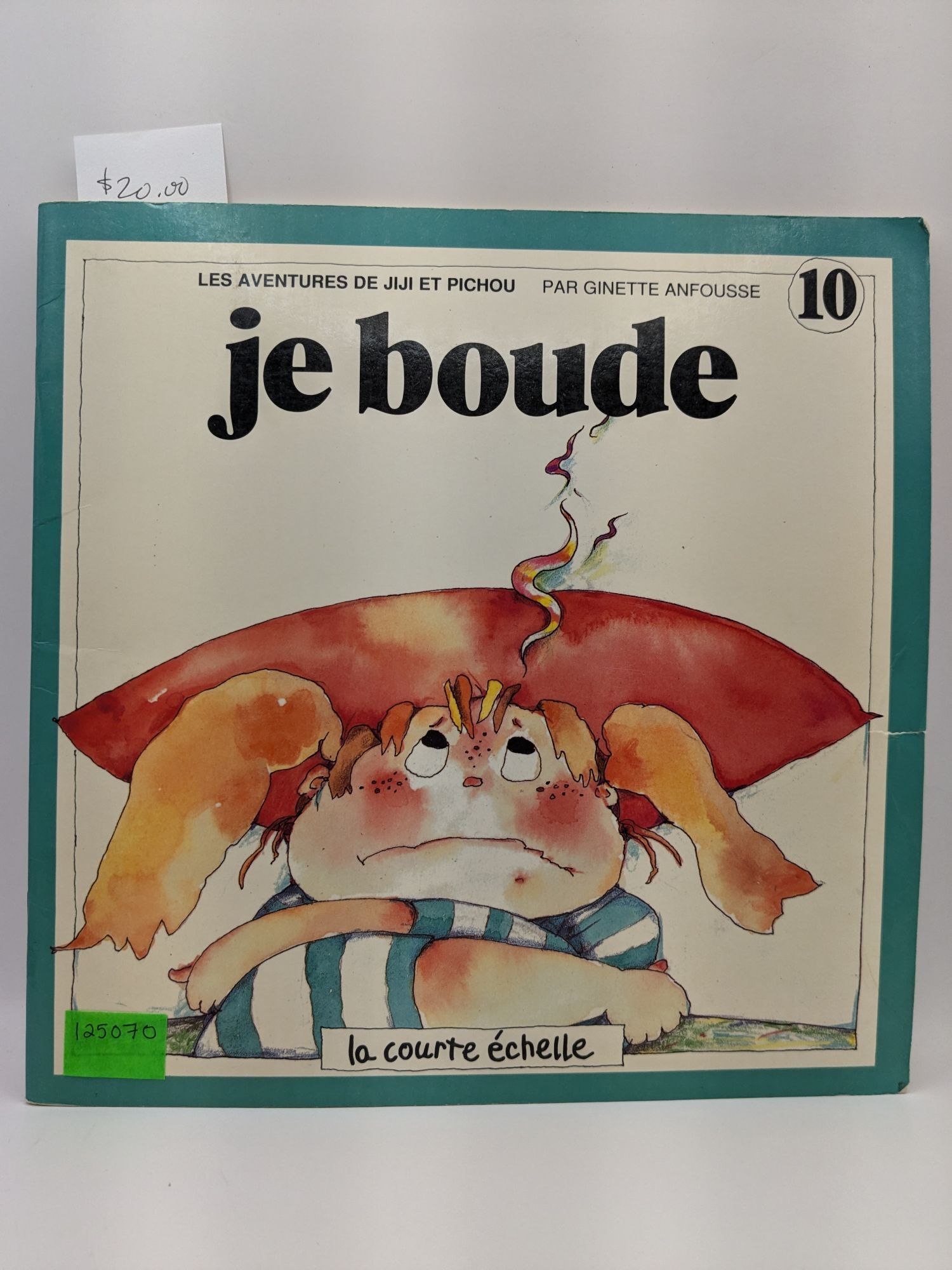 Les aventures de Jiji et Pichou: Je boude | Ginette Anfousse