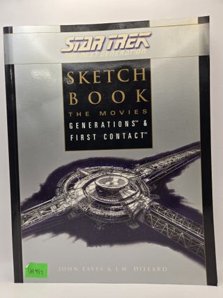 Item #129437 Star Trek The Next Generation: Sketch Book, The Movies Generations & First Contact....