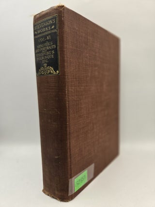 Item #130857 The Works of Robert Louis Stevenson, Volume VI: Memories and Portraits / "Virginibus...