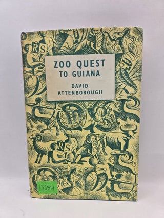 Item #133594 Zoo Quest to Guiana. David Attenborough
