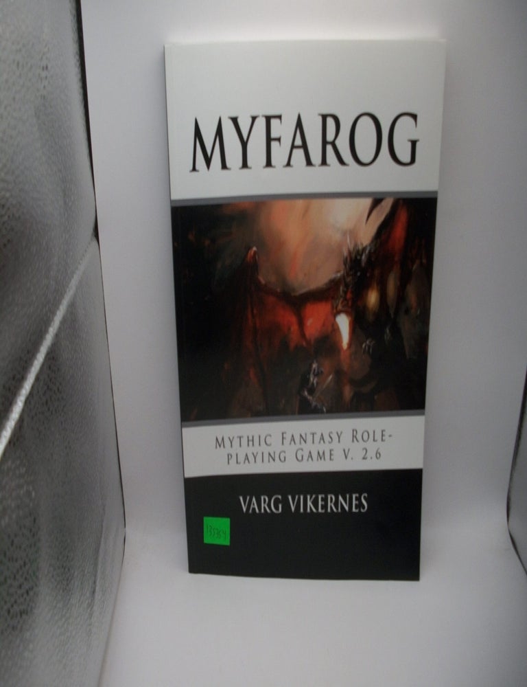 Item #135354 Myfarog: Mythic Fantasy Role-Playing Game v.2.6. Varg Vikernes.