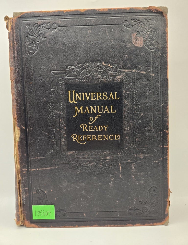 Item #135525 Universal Manual of Ready Reference. Henry W. Ruoff.