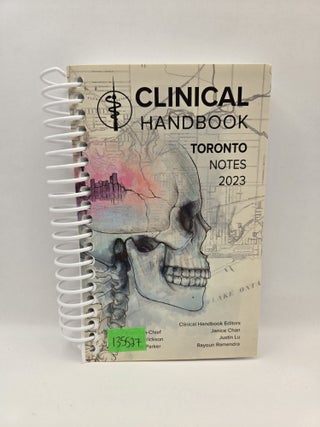 Clinical Handbook: Toronto Notes Handbook 2023