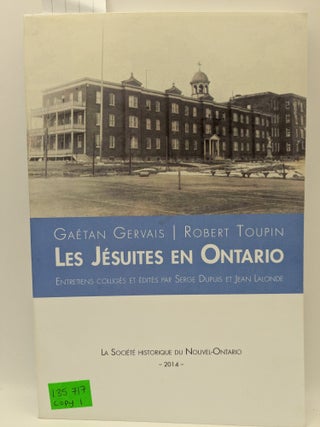 Les Jesuites en Ontario (Documents historiques, n 102