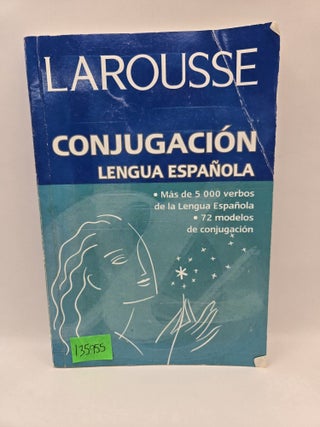 Larousse Conjugacion Lengua Espanola